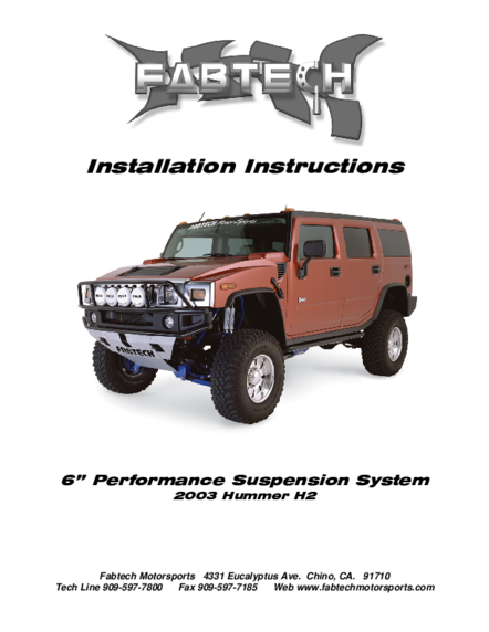 Installation Manual